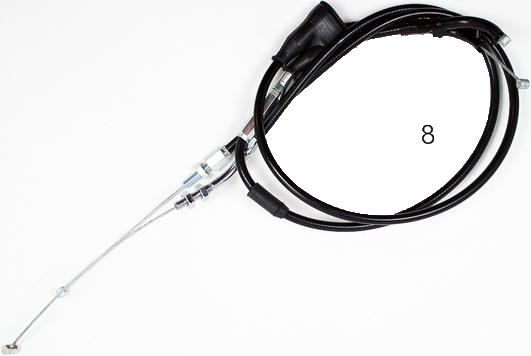 MOTION PRO BLACK VINYL THROTTLE PULL CABLE - 05-0348